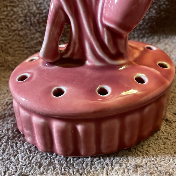 Art Deco Nude Woman flower frog - Picture 4 of 11